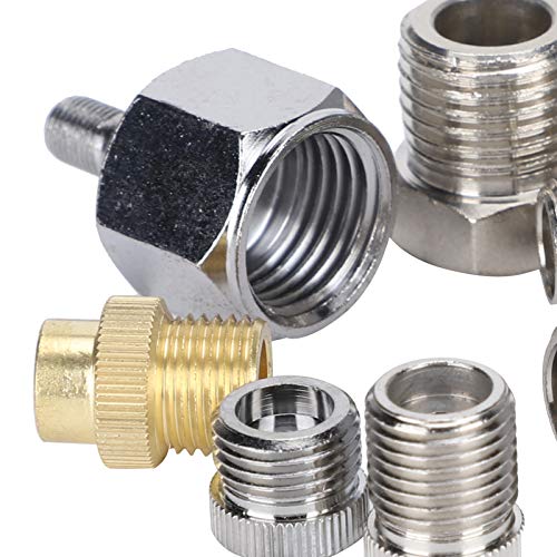 9Pcs Airbrush Connector Set Air Compressor Spray Gun Adapter Airbrush Hose Adaptor Air Compressor Spray Gun Adapter Accessories A1-A9