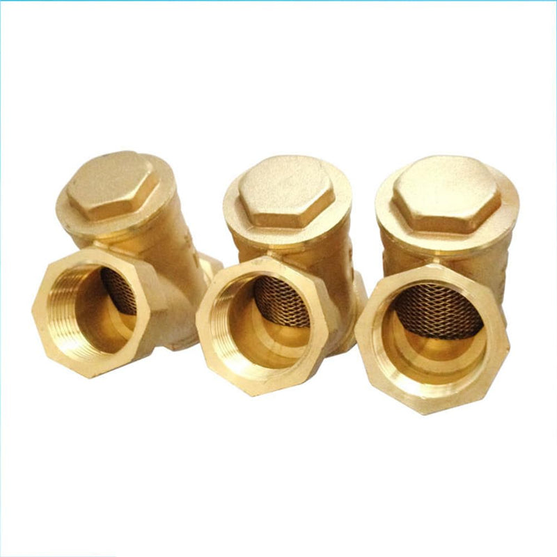 [Australia - AusPower] - Brass 1/2" Female Y Shaped Strainer Mesh Filter Valve 0.5 Inch 