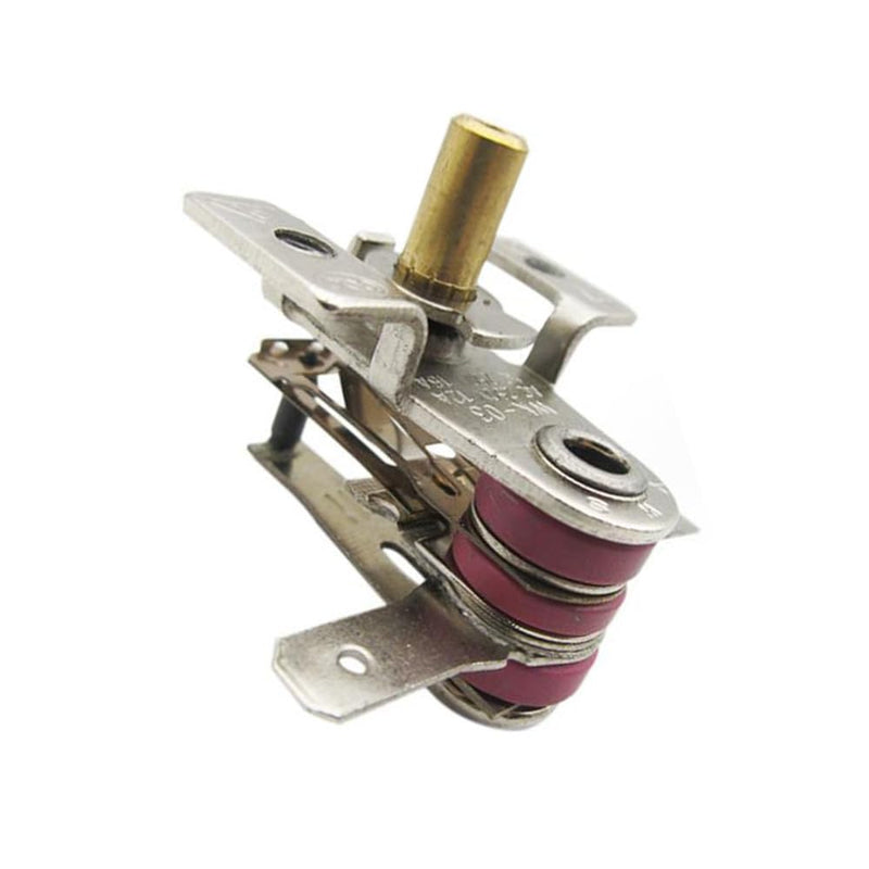 [Australia - AusPower] - 5pcs AC 250V 16A 90 Celsius Temperature Switch Bimetallic Plate Heating Thermostat KDT-200 Electric Heating Oil Temperature Controller 