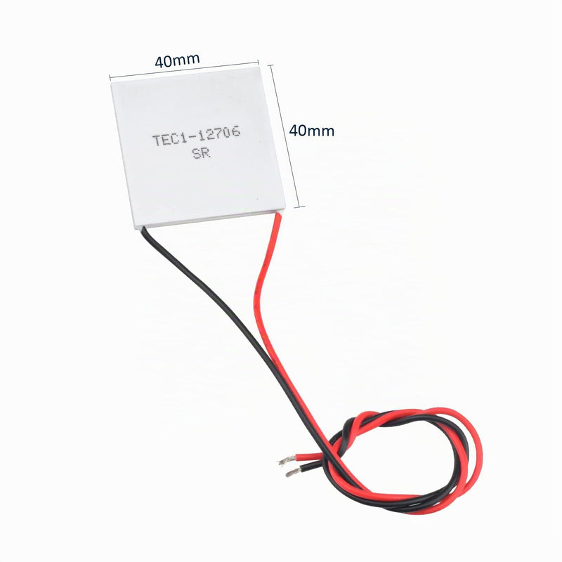 Diymore Peltier Module TEC1-12706 Heatsink Thermoelectric Cooler Peltier Element 12V 6A 60W for Cooling Heating Pack of 10 10 pieces TEC1-12706