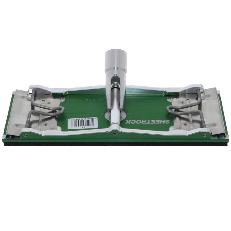 USG Sheetrock Tools Drywall Pole Sander with Head and Aluminum Pole, Low Center of Gravity No-Flip Sanding Head, Quick Paper Change Clamps, Professional Wall and Ceiling Sanding Tool
