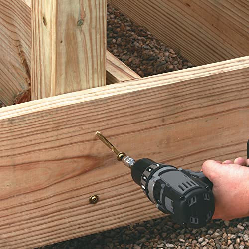 GRK RSS 1/4 x 3-1/8-inch rugged structural framing wood screws, 50-piece box
