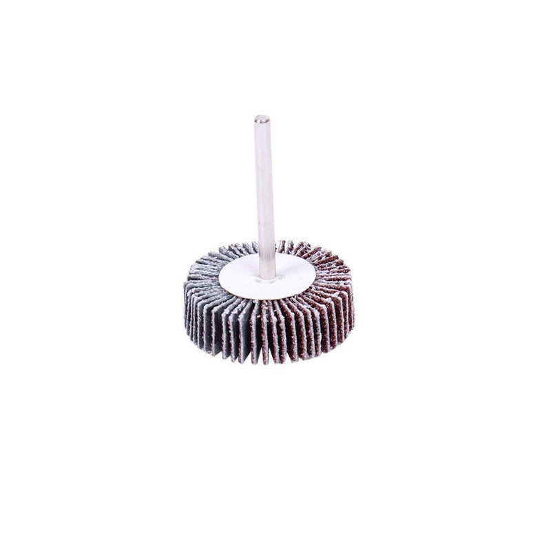 [Australia - AusPower] - AUTOTOOLHOME 10 Pack Abrasive Flap Wheel Sander 80 Grit 1/8 inch Shank for Drill Grinding Polishing Sanding Wheels Rotary Tool 