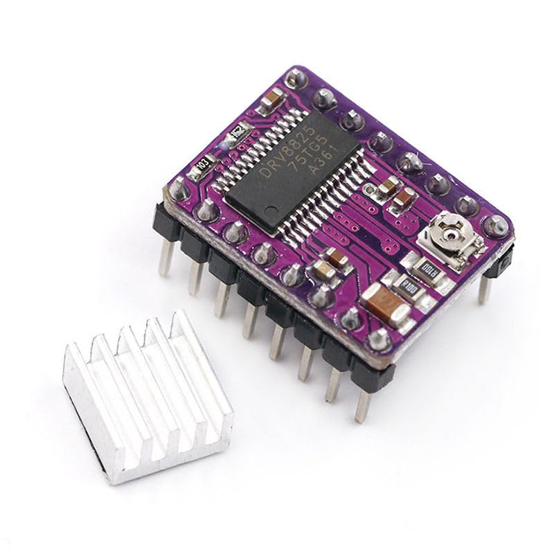 [Australia - AusPower] - 3Pcs DRV8825 Stepper Motor Driver Module Six Different Step Resolutions for 3D Printer RepRap 4 RAMPS1.4 StepStick (6Pcs DRV8825) 6pcs Drv8825 