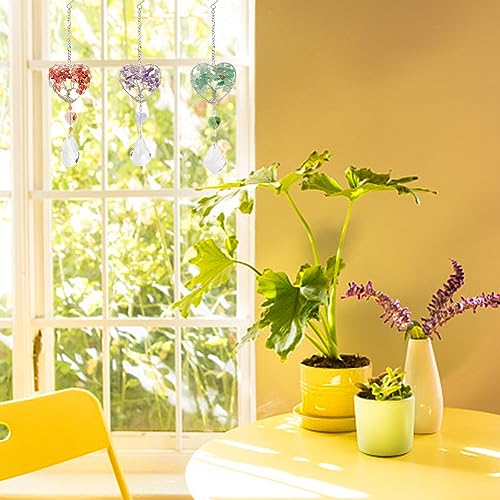 ORIGACH 4 Pack DIY Tree of Life Suncatcher Kit for Windows