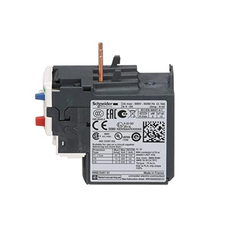 SCHNEIDER ELECTRIC - LRD10 - OVERLOAD RELAY