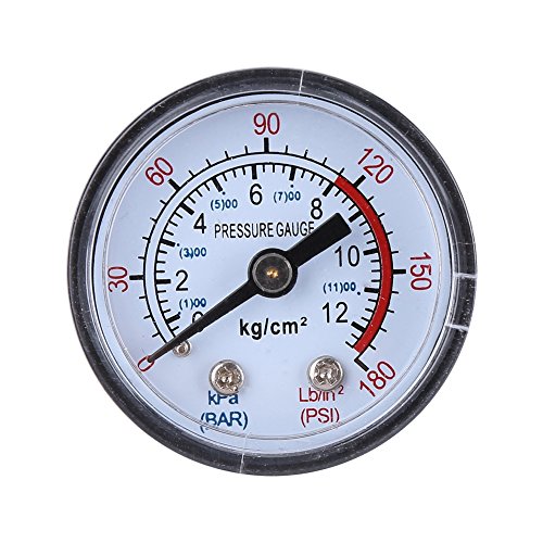 Fdit Air Compressor Pressure Switch Gauge Double Safety Valve Pressure Control with 120 Psi Pressure Regulator 230 V