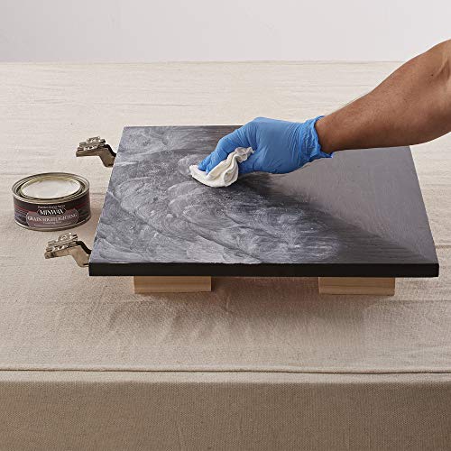 Minwax 401140000 finishing wax wood filler for grain highlighting