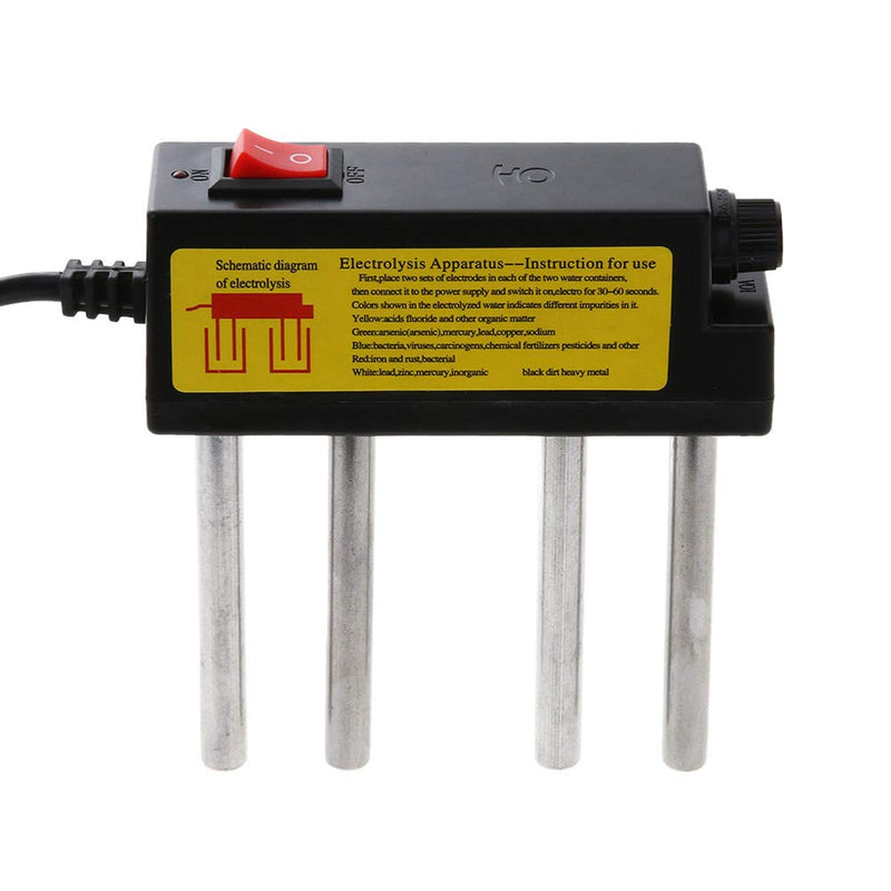 [Australia - AusPower] - Water Quality Tester Electrolyzer Water Quality Tester Electrolysis Iron Bars TDS Tester Electrolyzer Quick Water Quality Testing Ideal Water Test Meter for All Kinds Water 