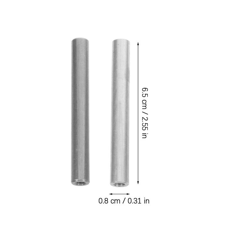 [Australia - AusPower] - OUNONA 20Pcs Electrolytic Iron and Aluminum Rods for Water Quality Electrolyzer Replacement Durable Conductive Anode Rods Compatible with Laboratory and Home Electrolysis Equipment 