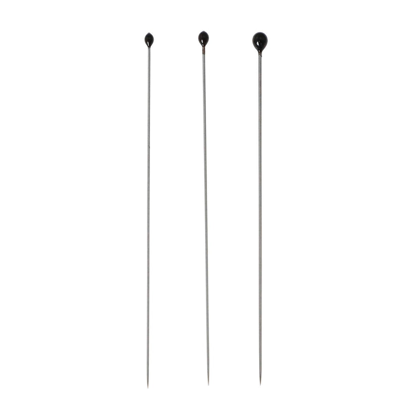 [Australia - AusPower] - Insect Pin 300PCS 3Sizes Stainless Steel Mounting Specimen Needles with Safe Hard-Plastic Storage Vial Size 0 1 2 Entomology Pins 