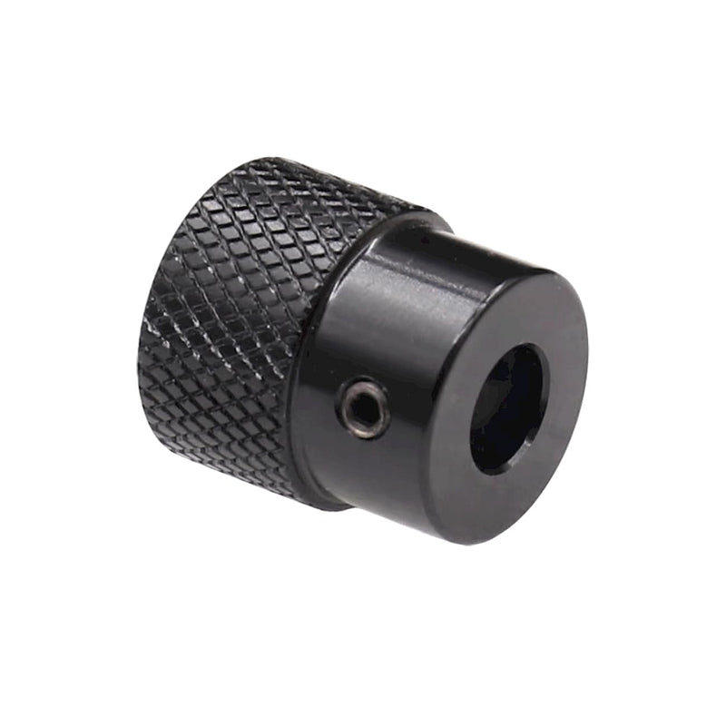 [Australia - AusPower] - CHANCS Aluminium Alloy Machine Tool Handwheels 20mm OD 5mm Bore Knurled Oxidised Black Handles Knobs for Sliding Table 20-5 