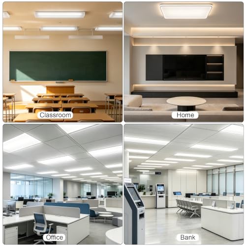4 Pieces 11.8" x 23.6" x 0.08" Plastic LED Light Diffuser Board Sheets 11.8" x 23.6" x 0.08" White