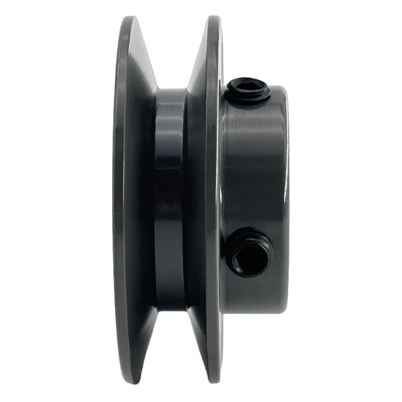 [Australia - AusPower] - AK25-3/4 Single Groove Fixed Bore V Belt Pulley,3/4 inch bore,2.5 inch Outside Dia,V-Belt Sheave Cast Iron for A AX 3L 4L V-Belts 