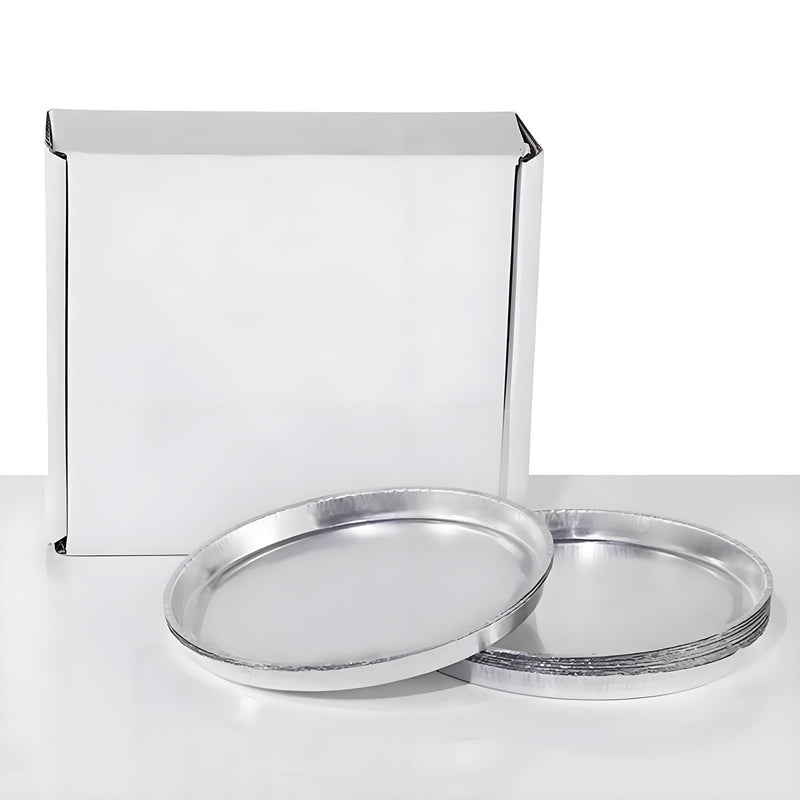[Australia - AusPower] - Aluminum Sample Pans -90mm Disposable Weighing Dishes for Moisture Analyzer (100 Pack) 100 