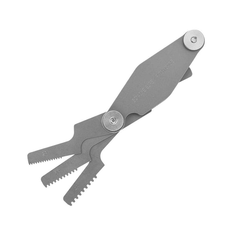[Australia - AusPower] - Thread Pitch Gauge, T Thread Pitch Gauge, T Shaped Trapezoidal Thread Screw Thread Pitch Cutting Measuring Tool(#2) 