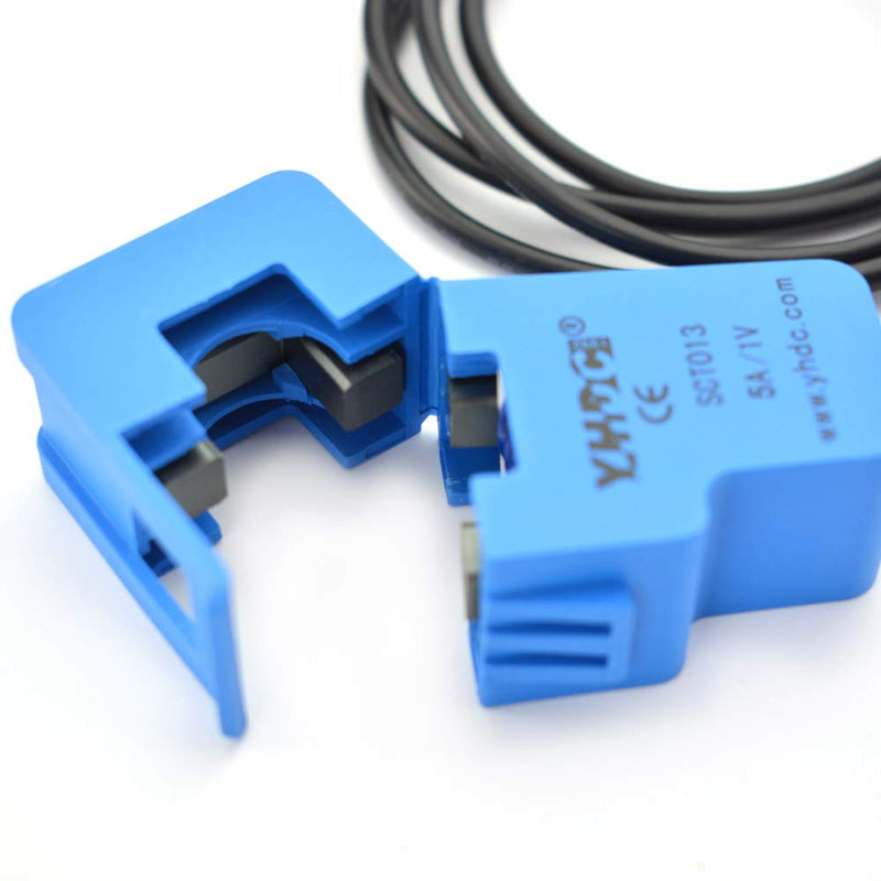 [Australia - AusPower] - Gravity: Analog Current Sensor (5A) - AC Current Signal Conversion Module and Open Type Transformer Probe Included - Non-contact Measurement 5a 