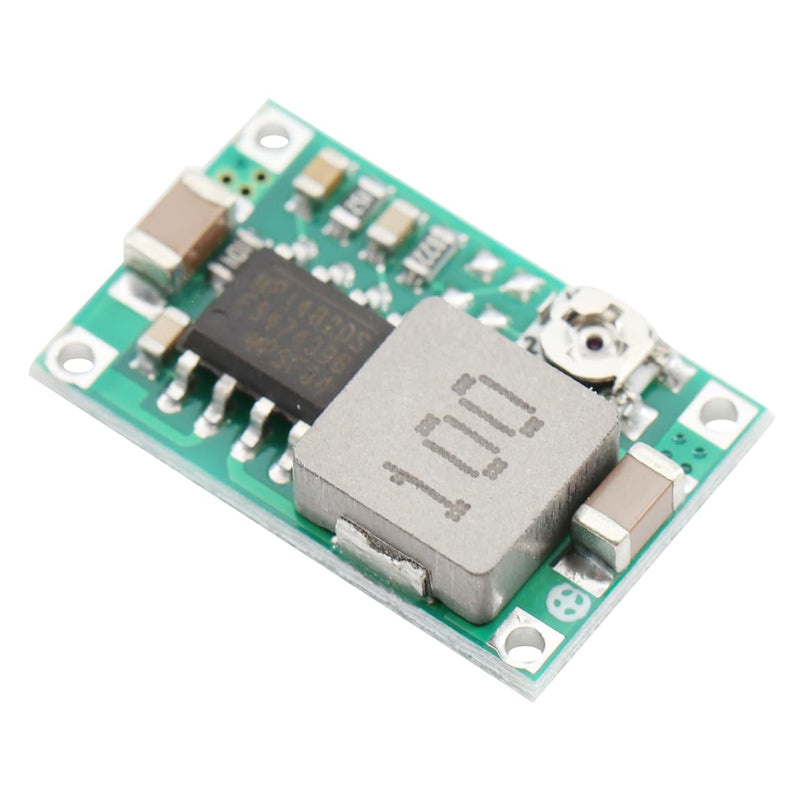 Mini 360 Adjustable DC Power Supply Module 4.75-23V to 1.0-17V Step Down Power Supply Module 3A Buck Converter DC-DC Converter Module Vehicle Power Supply (Pack of 3)