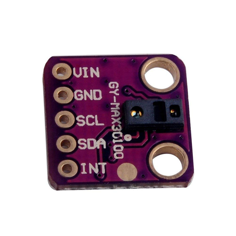 Hailege MAX30102 Low Power Heart Rate Click Sensor Breakout Board Module for Arduino Pulse Oximetry Solution SpO2 Replace MAX30100