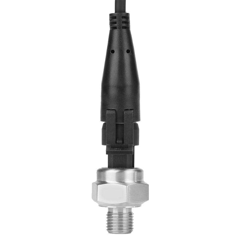 Stainless Steel Pressure Sensor, G1/4 Inch 5V Output 0.5-4.5V/0-5V Pressure Transmitter, Sensor Input for Oil, Fuel, Gas, Air, Water (0-150 PSI) 0--150PSI