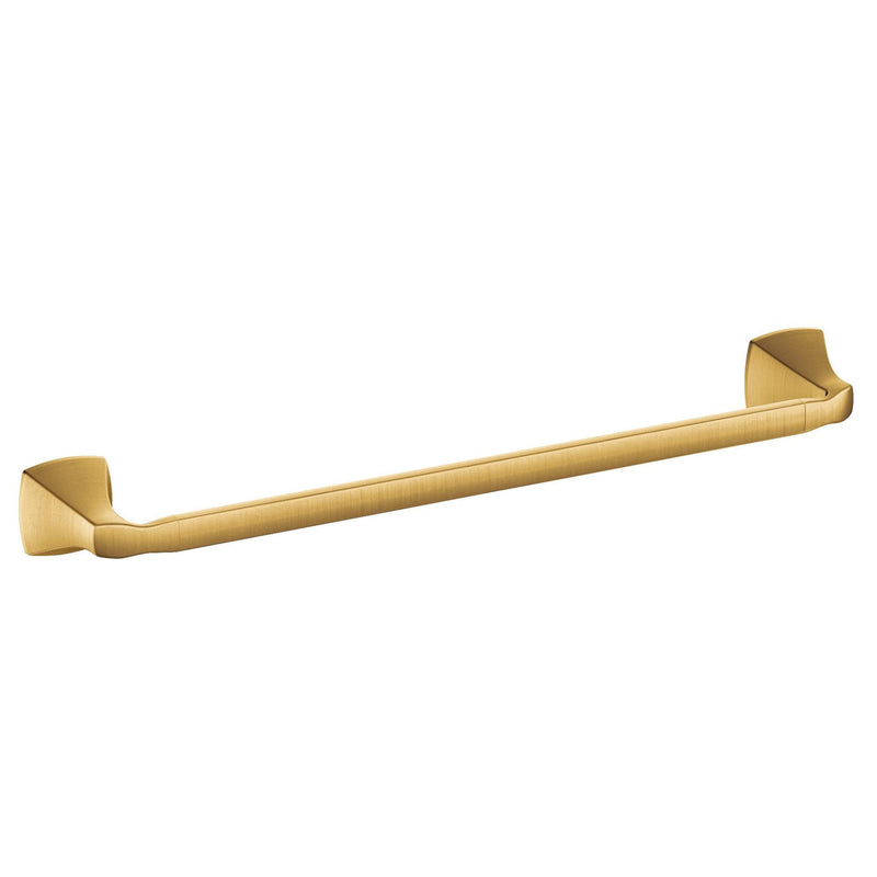 Moen Voss Brushed Gold 24-Inch Bathroom Towel Bar, YB5124BG