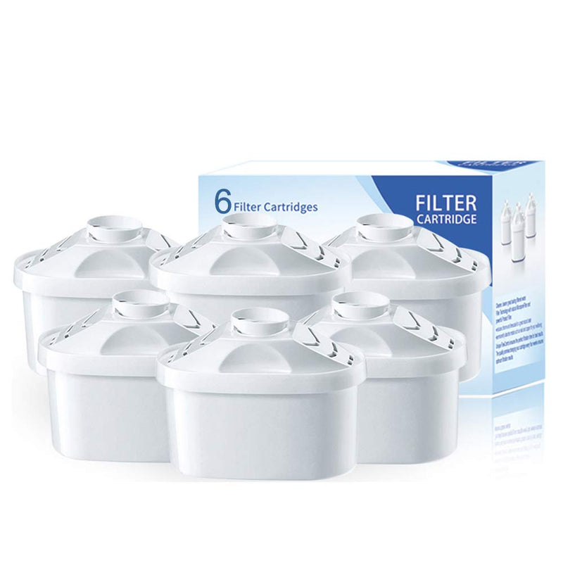 Water Filter Replacement Cartridges (6-Pack)