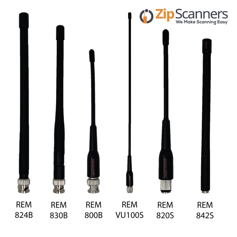 [Australia - AusPower] - Police Scanner Radio Antenna | 820S Remtronix | SMA End Type | 700~900 MHz UHF Digital, Analog & Trunked Frequencies | 7" Flexible Whip, O-Ring | Increase Reception 25-100% SMA 7" 820S 