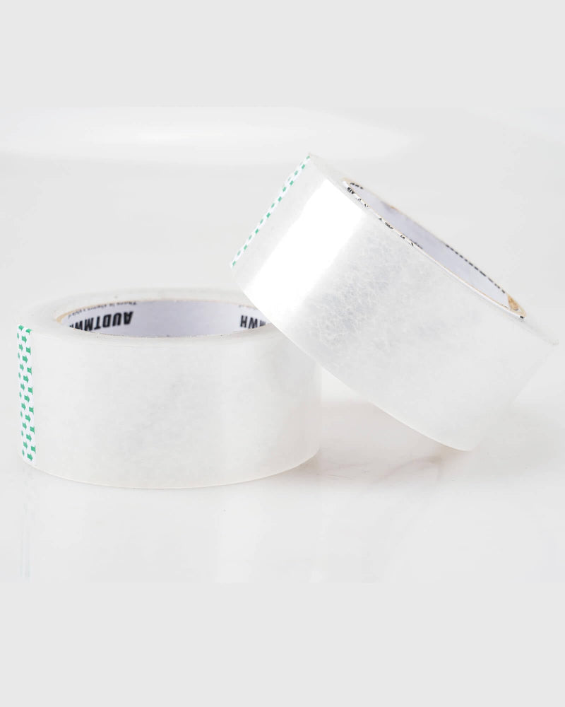 [Australia - AusPower] - Packing Tape Refills, Clear, Packaging Tape Heavy Duty Designed for Moving, Shipping and Packing, Mailing,1.88" x 60 yds, 2 Rolls 2 Rolls, 120 yds 