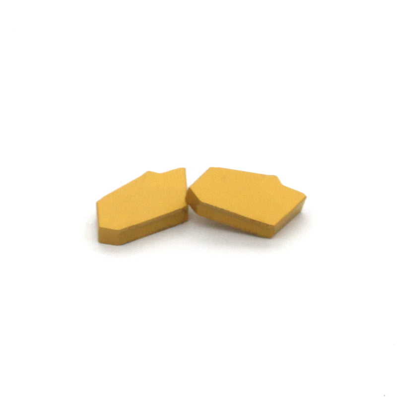 [Australia - AusPower] - GTN-3 (SP300) CNC Grooving Carbide Inserts Steel Fit for SPB326/332 Lathe Grooving Cutting Tools, CVD Yellow Coating, 10pcs GTN-3 CVD Coated 