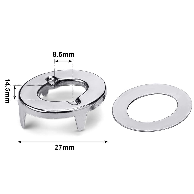 [Australia - AusPower] - 10 Sets Canvas Twist Lock Fasteners, Turn Button Fasteners, Eyelet and Stud Mounting Screws for Canvas Marine Fastener Turn Buttons 10 
