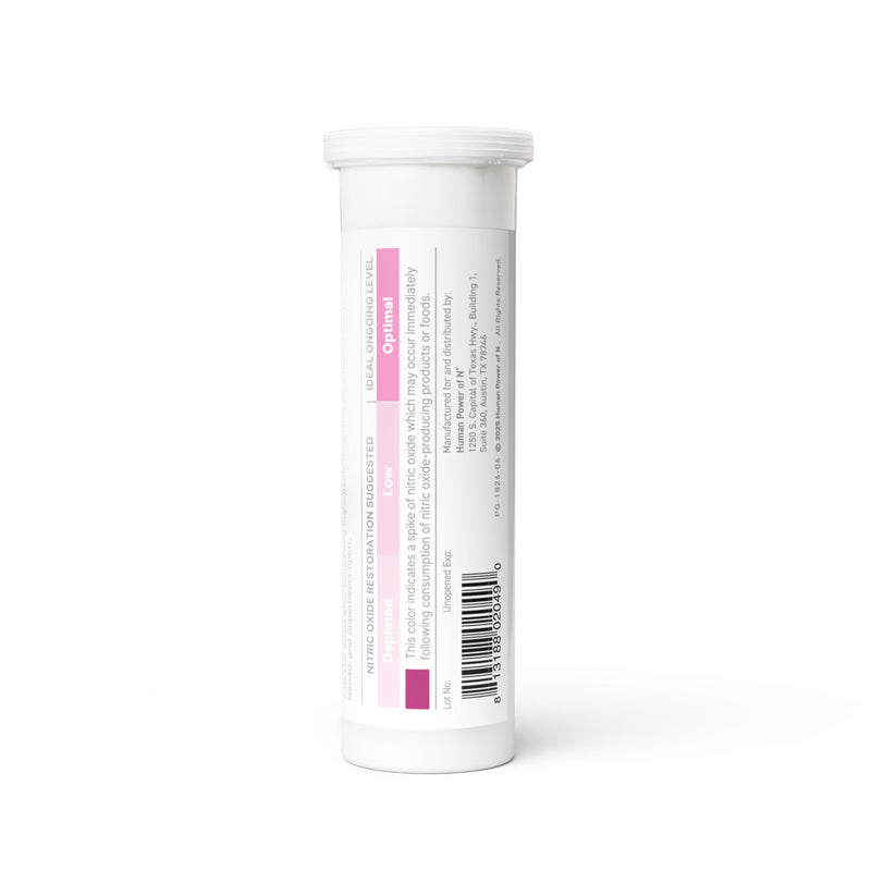 [Australia - AusPower] - Humann - Nitric Oxide I Indicator Strips - Test salivary Nitrite Levels - 1 Tube of 25 Strips 
