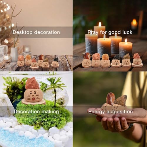 Healing Crystals Gift Set, Zodiac Signs Healing Crystals Stone with Horoscope Box Set, Aries Leo Sagittarius Crystal Healing Stones Gifts Fire Signs