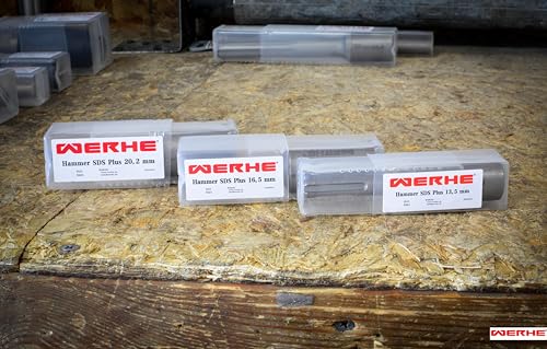 WERHE SDS Plus Earth Rod Driver Ø 20.2 mm Steel for Earthing Rods