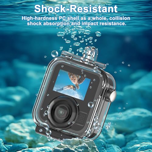 FiTSTILL Waterproof Housing for Go Pro MAX 2