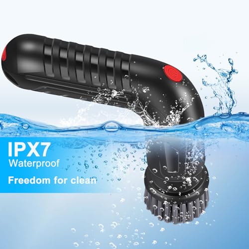 Electric Scrubber Cordless, Rechargeable Cleaning Brush for Bathroom