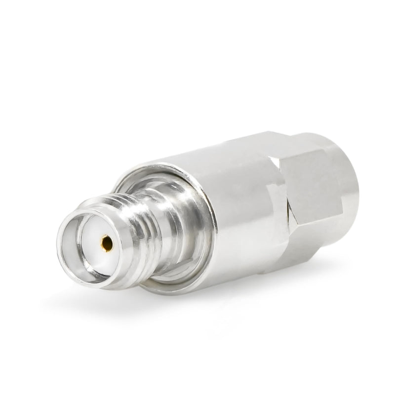 TOJOIN 12.4GHz 3dB RF Coaxial Attenuator 2W 50Ohm SMA Male to Female RF Coaxial SMA Attenuator Fixed Attenuator 2 Pieces Copper Attenuator