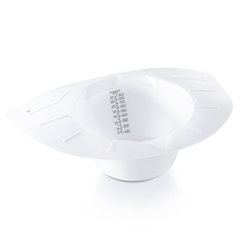 [Australia - AusPower] - Caremax Supply Urine Collection Hat for Toilet – Pack of 5 – Frosted Urine Measuring Container with Clear Readings – Sturdy and Durable – Universal 