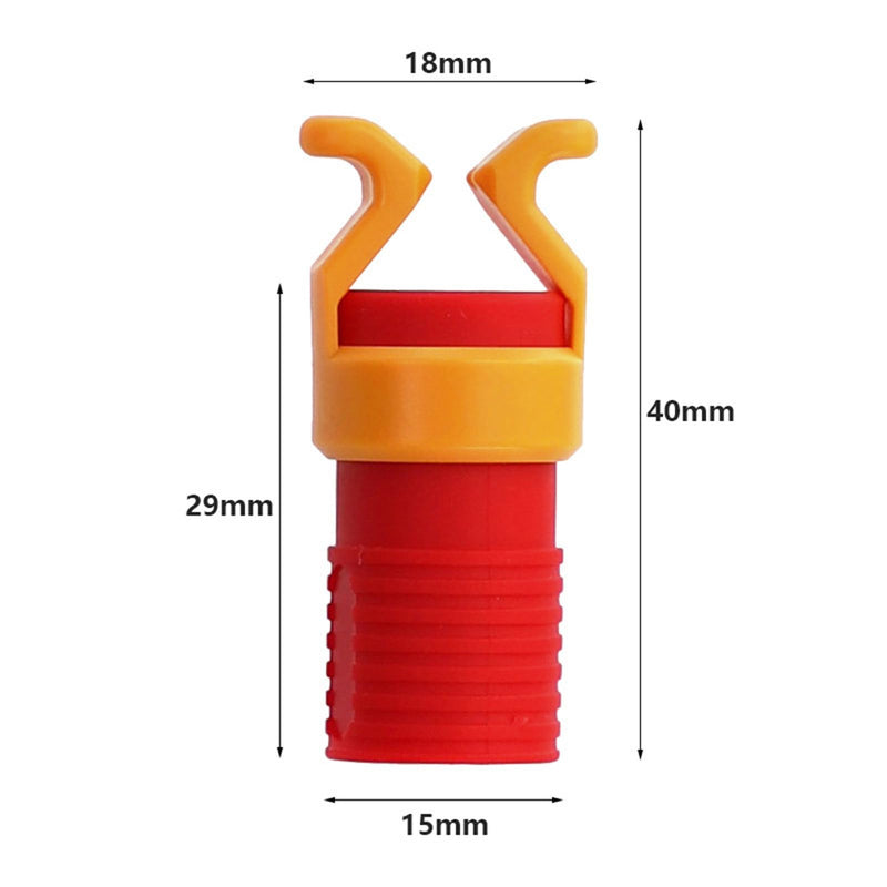 [Australia - AusPower] - 10pcs ABS Hand Screw Clamps Holders for Fixing Fasten Sleeve Tool for Carpenter Woodworker 
