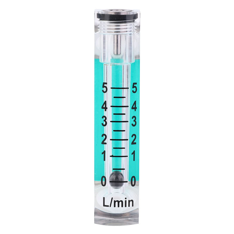 [Australia - AusPower] - Oxygen Air Flow Meter, LZQ-1 Air Flow Rate Gauge 1~5LPM Oxygen Carbon Dioxide Measuring Flowmeter Gauge, Gas Flowmeter 