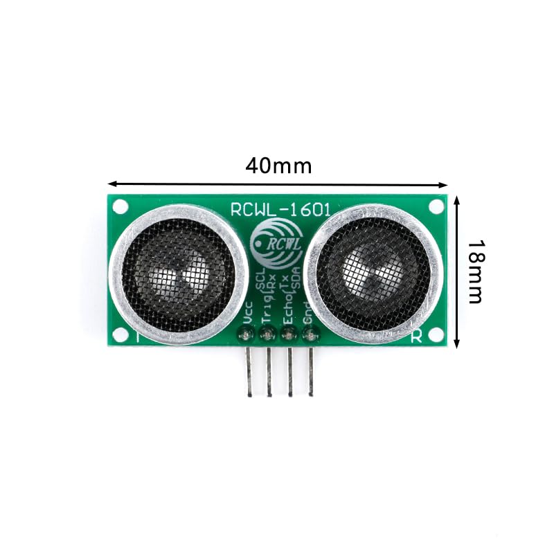 [Australia - AusPower] - 4Pcs RCWL-1601 Ultrasonic Ranging Sensor Module Compatible with HC-SR04 Ranging Sensor 2.2mA Wide Voltage 3V 5V 