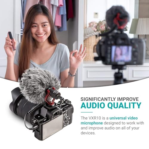 Movo VXR10 Universal Shotgun Mic for Camera