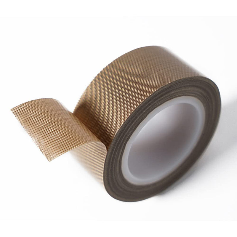 [Australia - AusPower] - Teflon Tape,1-inch x 33 Feet x 0.18mm Low Friction Tape High Temp Adhesive Tape,Abrasion Resistant,Surface Protection for Wood,Drawer,Cabinet,Furniture,Vacuum Sealer & Hand Impulse Sealers 1-inch x 33 Feet 