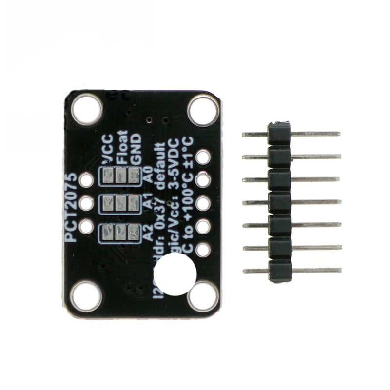 [Australia - AusPower] - HiLetgo PCT2075 Temperature Sensor 11 Bit Higher Accuracy ADC Measurement I2C Temperature Sensor Compatible to QT/Qwiic with Pins 