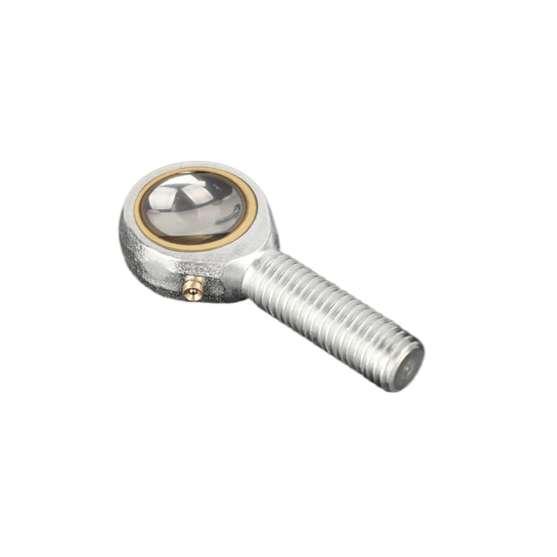 [Australia - AusPower] - POSB7 Spherical Rod End Bearings 7/16" Bore Pre-Lubricated Joint Bearings Set, Self-Lubricating Rod End 7/16-20 Male Thread Connector Bearing with Jam Nut, 2 PCS POSB7 POS 