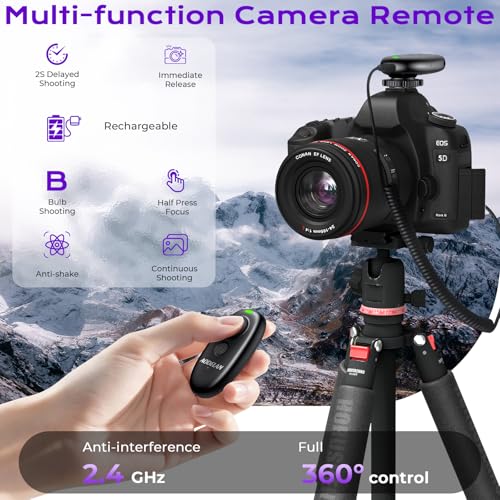 AODELAN for Nikon Camera Rechargeable Wireless Remote Shutter Release