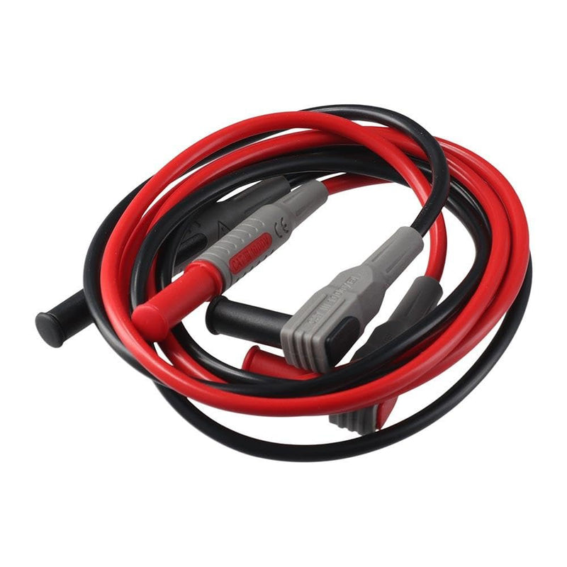 [Australia - AusPower] - 6pcs Multimeter Test Leads Kit,Banana Plug Leads with Heavy Duty Alligator Clips,Wire Piercing Probe Clips,Piercing Clip for Automotive Repair 