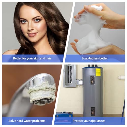 Zuomeng electronic water descaler for whole-house water softening, designed for 1-inch pipes