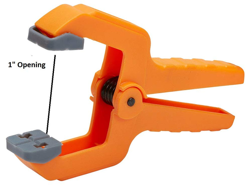 [Australia - AusPower] - Bora 1-Inch Mini Spring Clamp, 20-pack, 540520. Give yourself an extra hand with these tough polymer mini spring clamps 25mm 