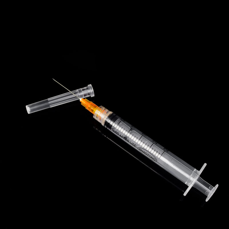 [Australia - AusPower] - 100 Pack 2.5ml with 25 Gauge 1 Inch Luer Lock syring, Individually Wrapped 100 PACK 