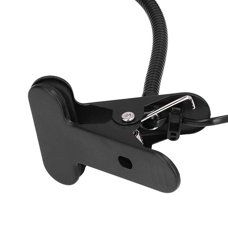 [Australia - AusPower] - Walfront E27 E26 Clip Desk Lamp Holder 360 ° Flexible Gooseneck Clip Clamp Light Bulb Holder Reading Light Stand Clamp Lamp Fixture (US Plug) US Plug 